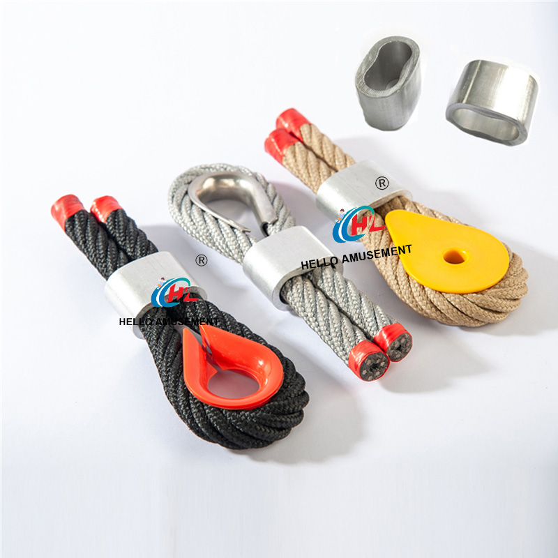 8-type Aluminum Crimping Loop Sleeve for Ropes 4