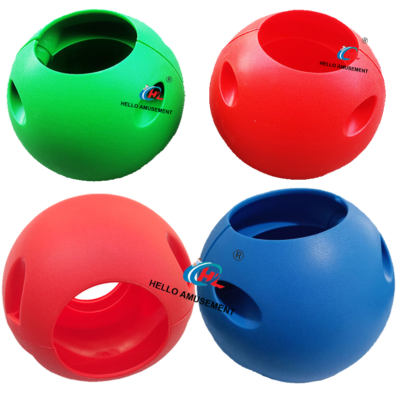 Size Optional Playground Accessory Outdoor Plastic Flange Ball Parts