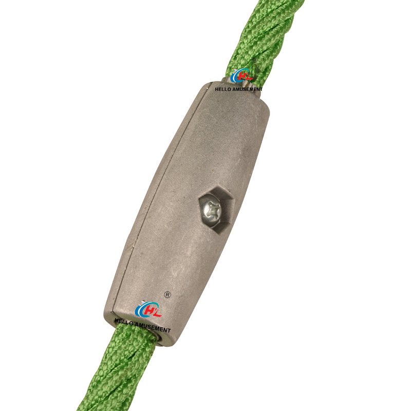 Climbing Playground Climbing Rope Two-End Connector Aluminum Buckle