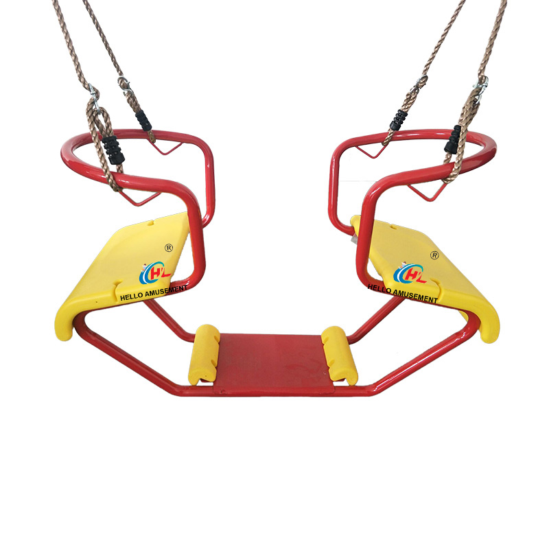 Double seats children interactive swings sensory swing accessory