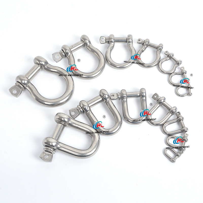 Stainless Steel D shackle Arch Shackle 1